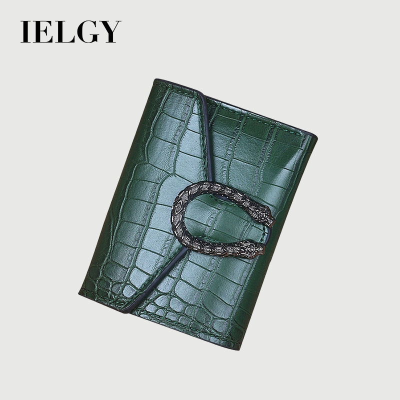 Ielgy Simple Women's Short Wallet