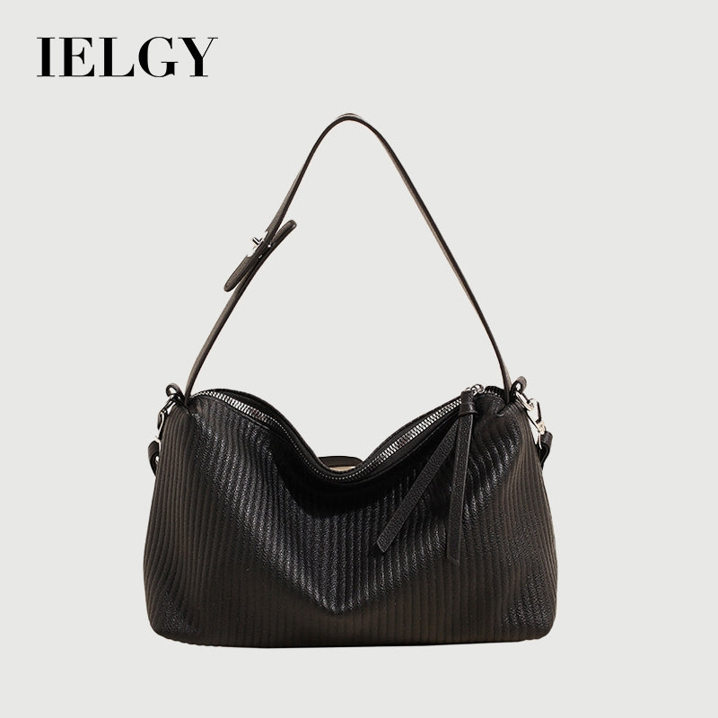 Ielgy Fashion One-Shoulder Diagonal Female Bag High-End Texture All-Match Handbag