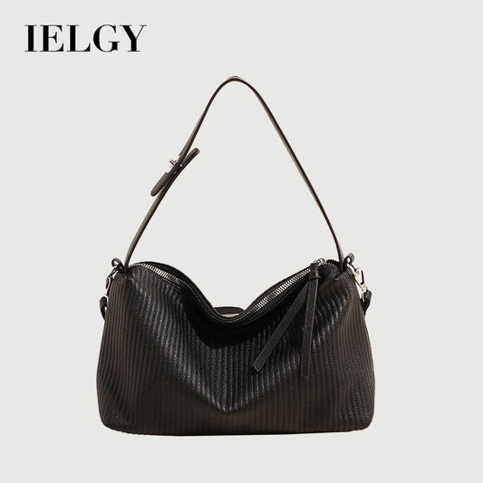 Ielgy Fashion One-Shoulder Diagonal Female Bag High-End Texture All-Match Handbag