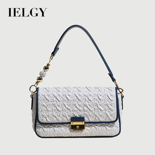IELGY transfer beads fashion one-shoulder women's bag color matching comfortable fabric
