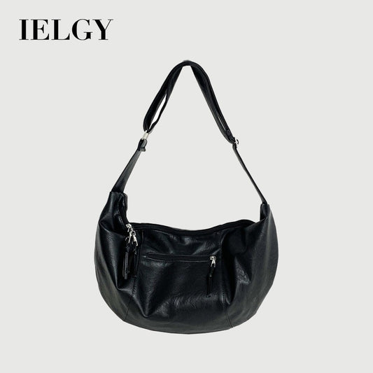 Ielgy Dumpling Bag Large Capacity Motorcycle Riding Bag Leisure