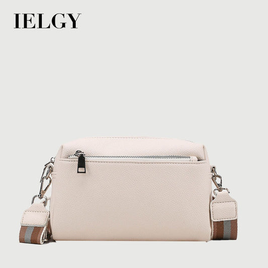 Ielgy Large-Capacity Cross-Body Ladies One-Shoulder Small Square