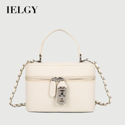 Ielgy High-End Texture Mini Chain Fashion Female Bag Handbag Simple All-Match Shoulder Bag