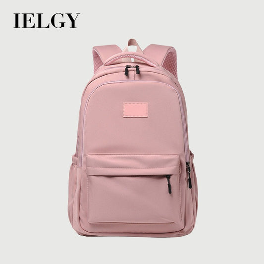 Ielgy Student Backpack Large Capacity Street Wear Travel Computer Bag Backpack