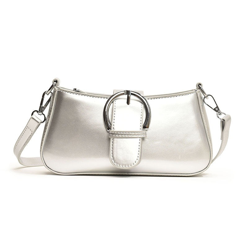 Ielgy Red Underarm Bag Female Large-Capacity Fashion One-Shoulder Cross-Body Small Square Bag