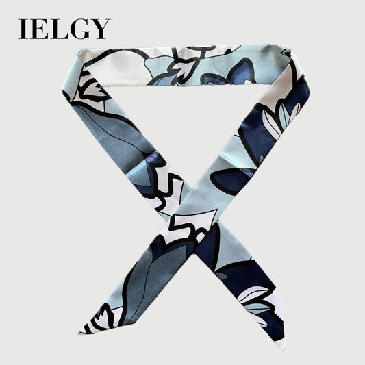 IELGY scarf tie bag handle scarf small ribbon decorative scarf with women