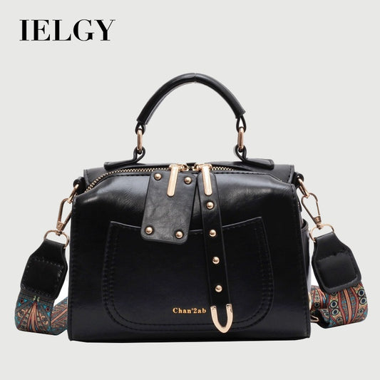 IELGY Autumn And Winter Bag Women Trendy Korean Version Of The Wild Crossbody Western Fashion Handle Box Bag