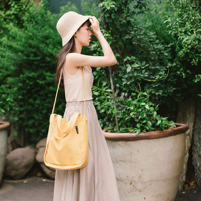 Simple canvas bag new bag handbag