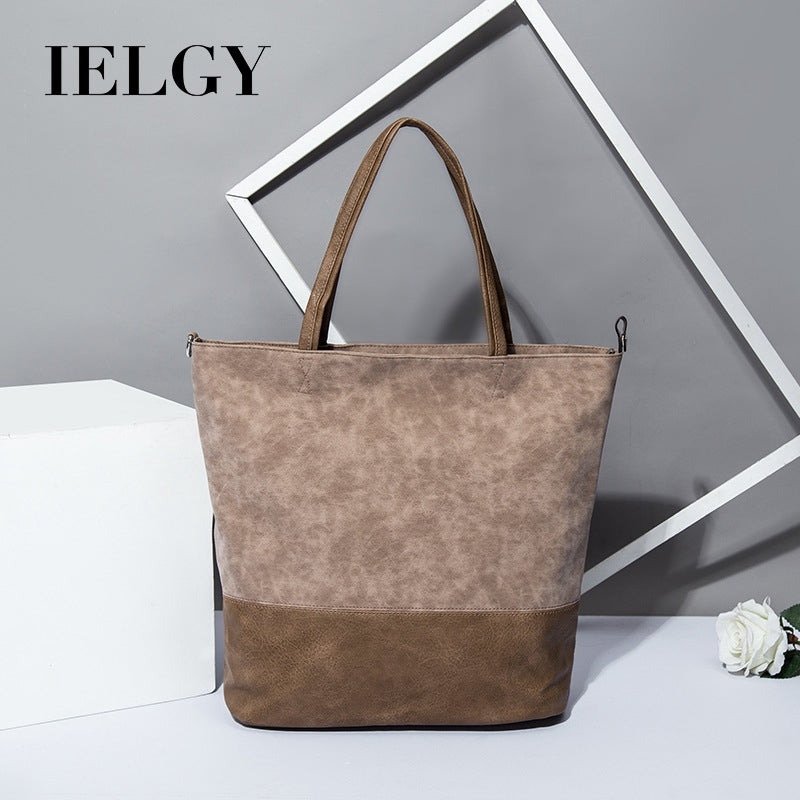 IELGY Women's Messenger Bag Europe and America Fashion Large Capacity Tote Bag