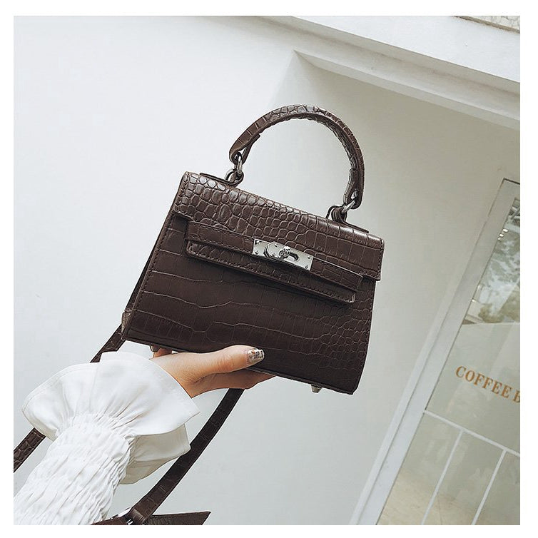New lock fashion  bag portable Messenger bag Kelly bag