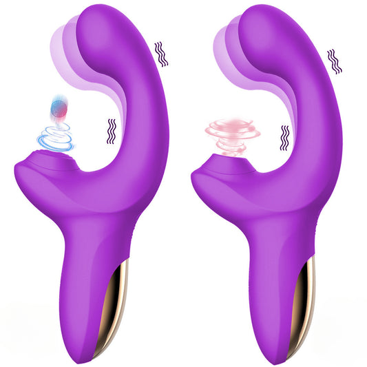 YOUTHAV New product G-spot orgasm stick sucking slapping vibration massage stick female masturbation vibrator