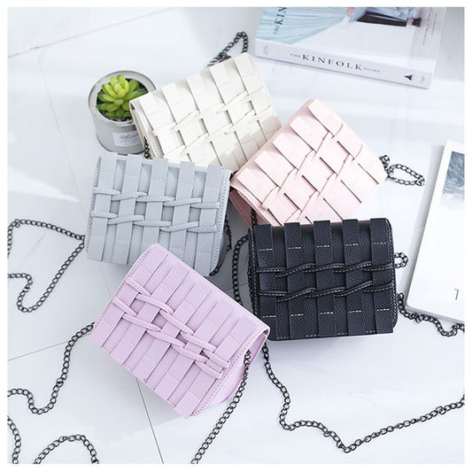 New female package simple fence small square bag