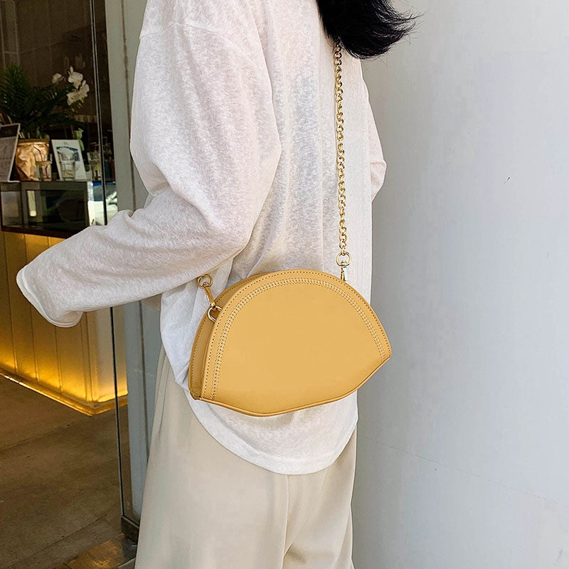 IELGY oblique satchel bag simple ins one-shoulder bag satchel tide