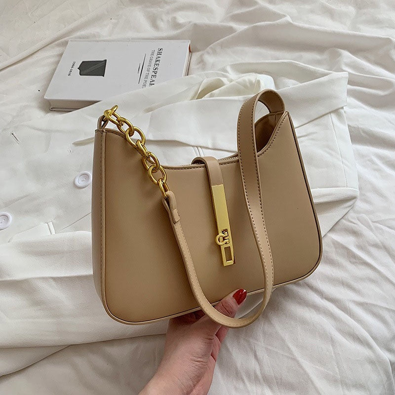 IELGY Women's All Match Messenger Bag Fashion One Shoulder Underarm Bag