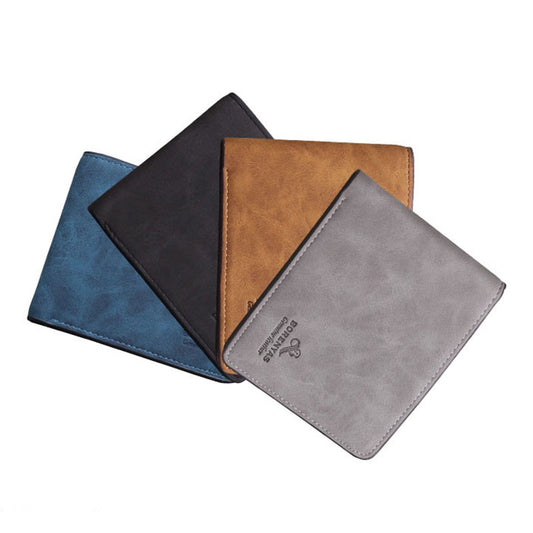 New wallet male short paragraph casual simple fashion wallet