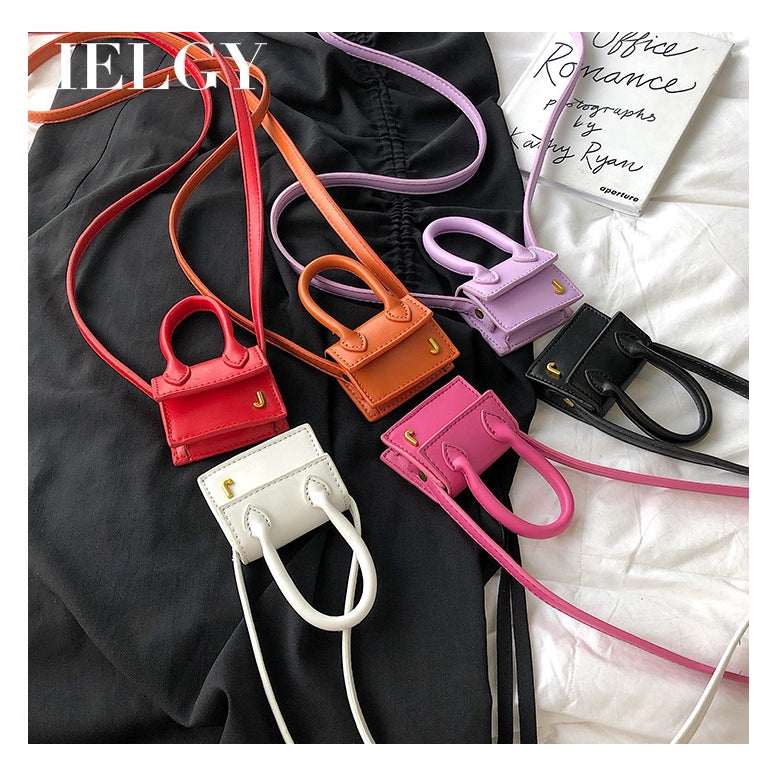 IELGY Color Mini Shoulder Messenger Handbag