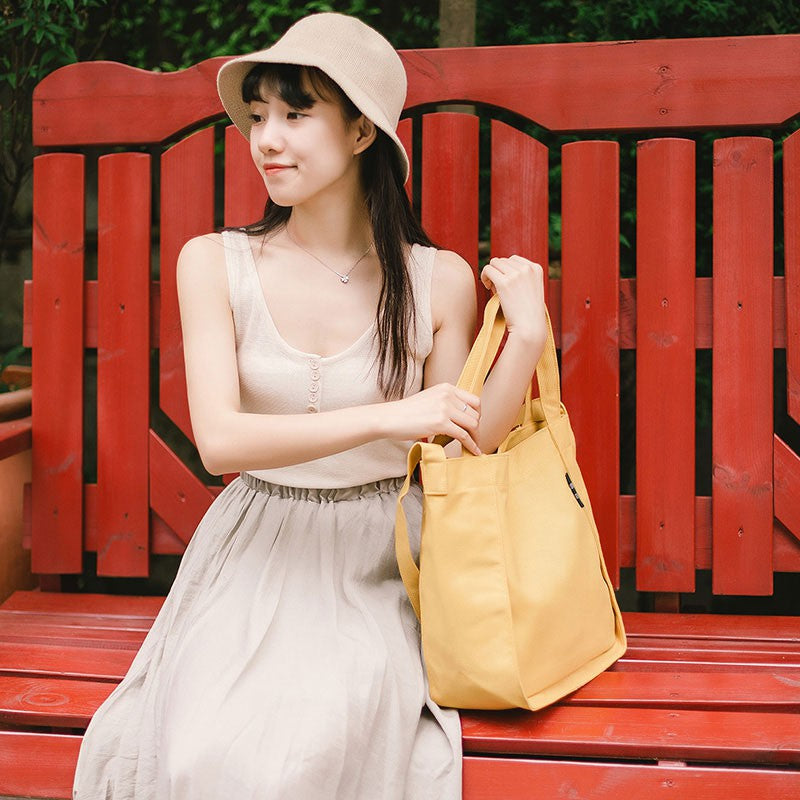 Simple canvas bag new bag handbag