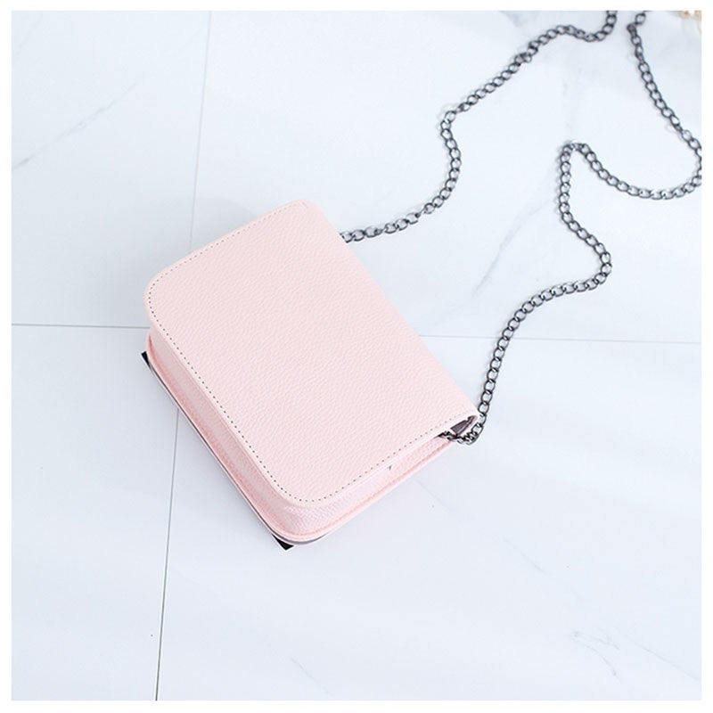 New female package simple fence small square bag