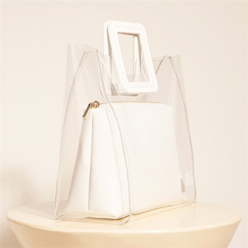 Pvc crocodile pattern mobile mother bag Tote bag