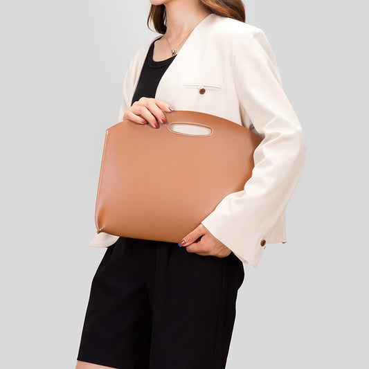IELGY women's waterproof pu leather laptop bag