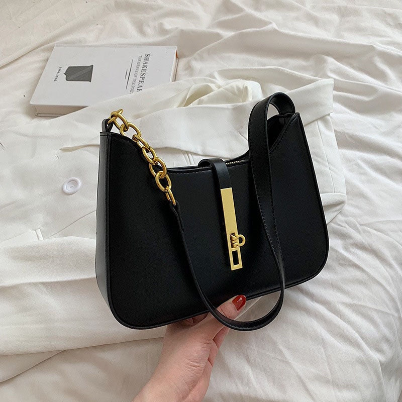 IELGY Women's All Match Messenger Bag Fashion One Shoulder Underarm Bag