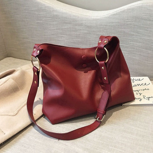 IELGY  Handbag ulzzang women's bag single shoulder high-capacity high-sense kit