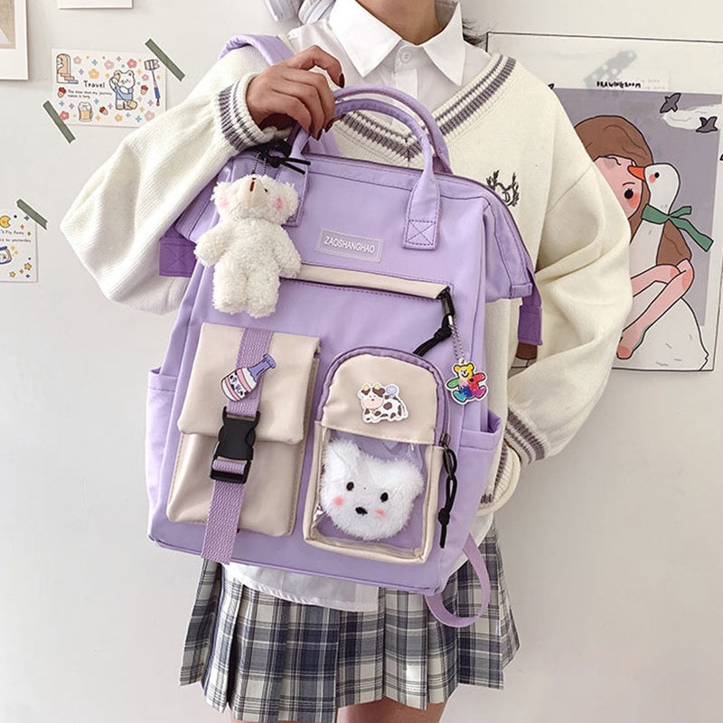 IELGY women's popular casual large capacity korean style backpack