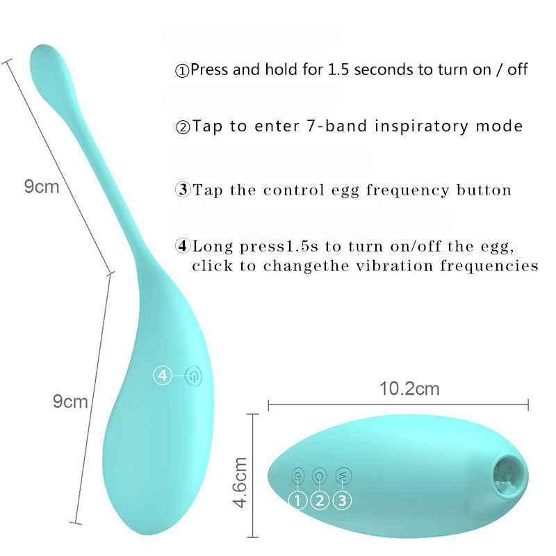 YOUTHAV Adult sex toys remote control jumping egg female masturbator sucking vibration jumping egg wireless into the body