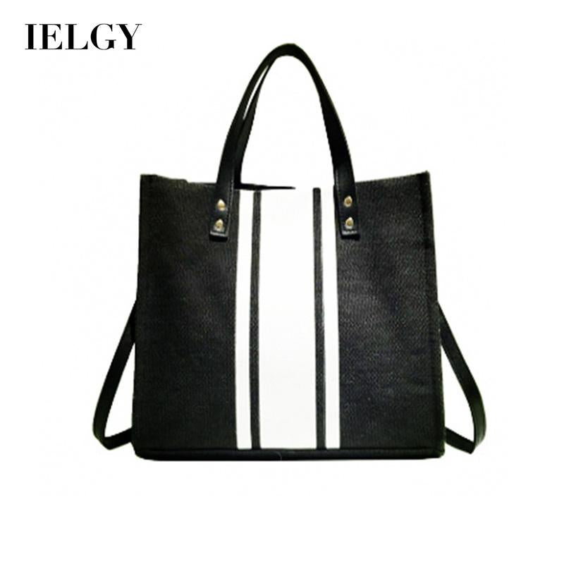 IELGY Korean style single-shoulder canvas art small fresh female bag