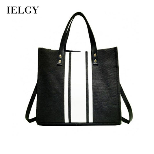 IELGY Korean style single-shoulder canvas art small fresh female bag