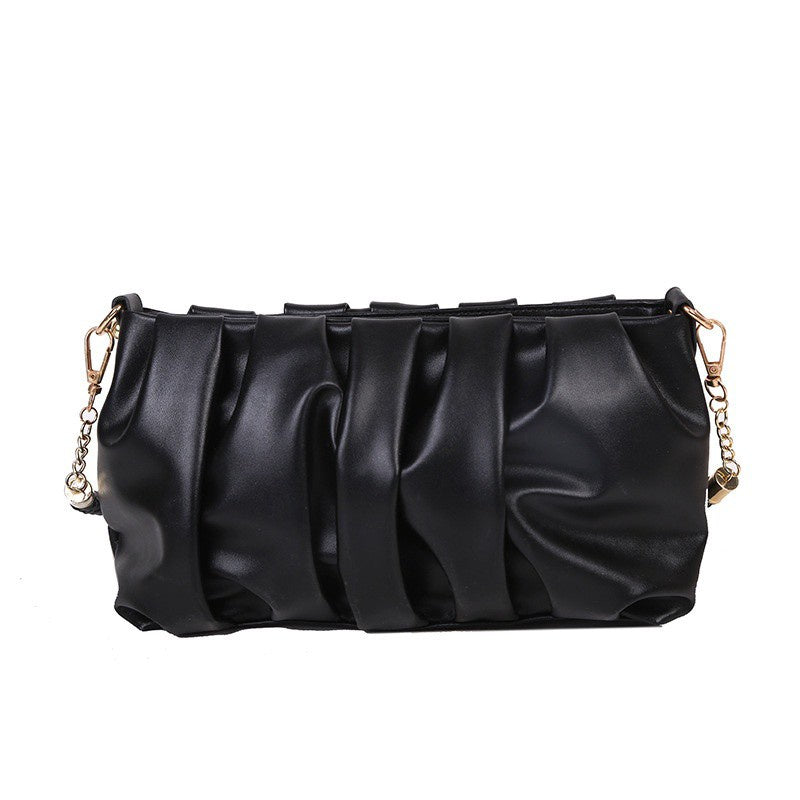 IELGY cloud bag women's fashion small square bag shoulder messenger bag