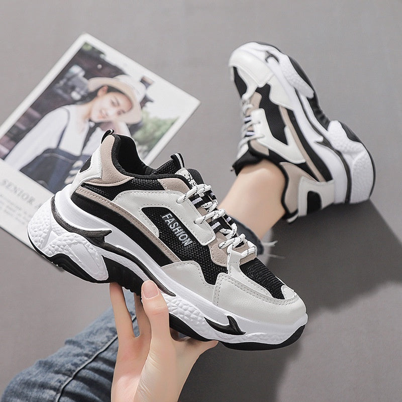 IELGY Breathable Thick Sole Women Casual Sneakers Shoes