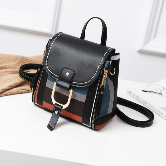 IELGY crossbody Korean fashion soft leather single and backpack