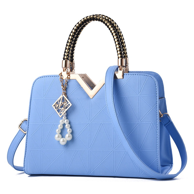 IELGY Elegant Korean Fashion Pendant Simple Large Capacity Messenger Bag