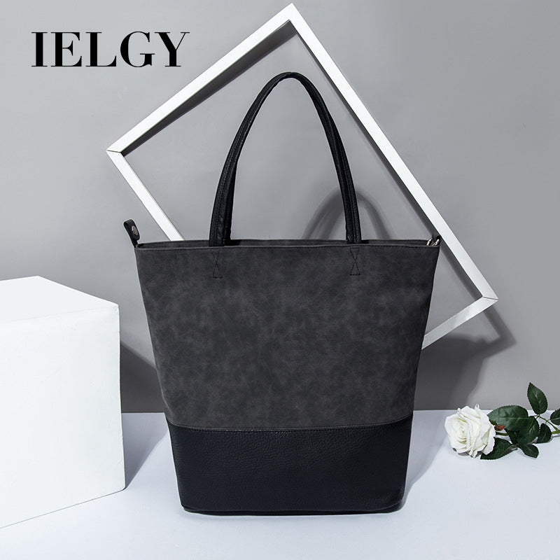 IELGY Women's Messenger Bag Europe and America Fashion Large Capacity Tote Bag