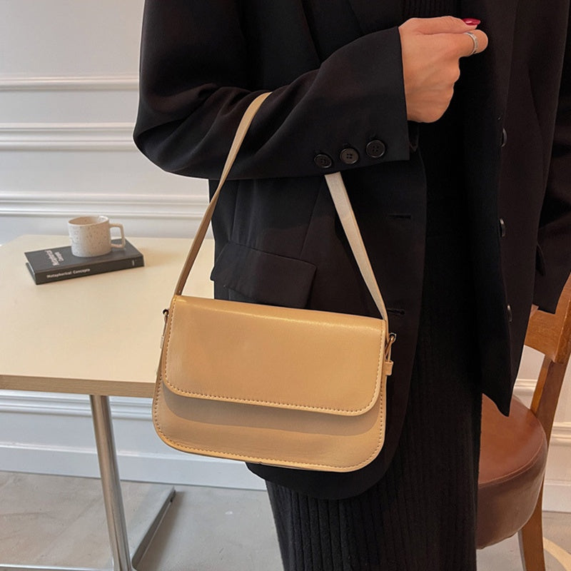 retro messenger bag casual simple fashion small square bag