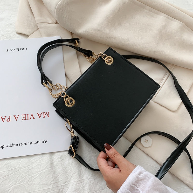 IELGY Korean version of all-match ins handbag female fashion trendy one-shoulder messenger bag