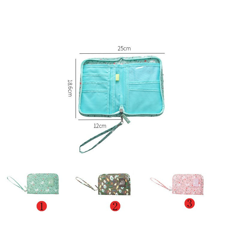 Large capacity cute ticket holder passport bag can waterproof bag