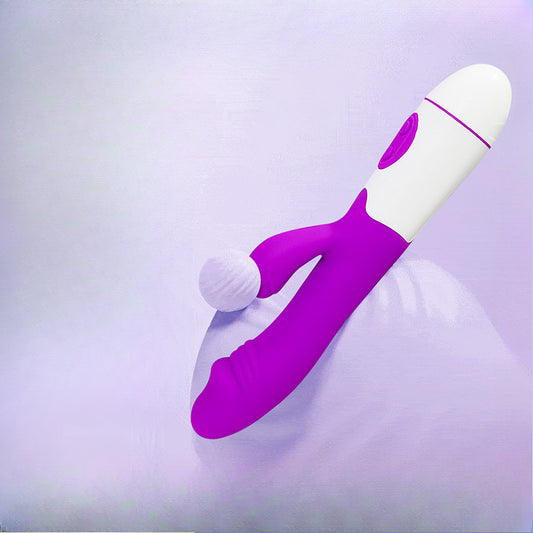 YOUTHAV Silicone simulation vibrator G-spot double-headed AV stick female masturbation massage stick adult products