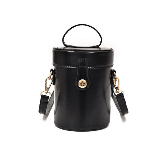 IELGY Bucket bag handbag lock cylinder bag lady shoulder bag