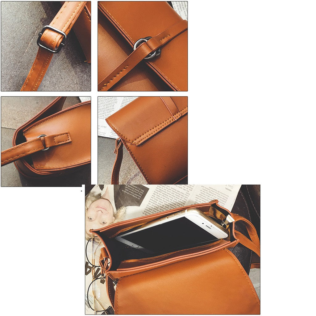IELGY Crossbody bag retro shoulder bag