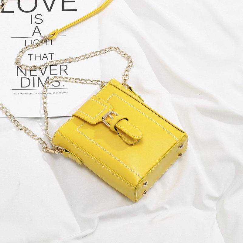 IELCY Korean version of the wild single shoulder slung bucket bag tide