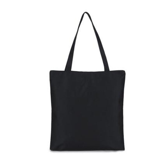 Solid color canvas bag art female shoulder canvas bag