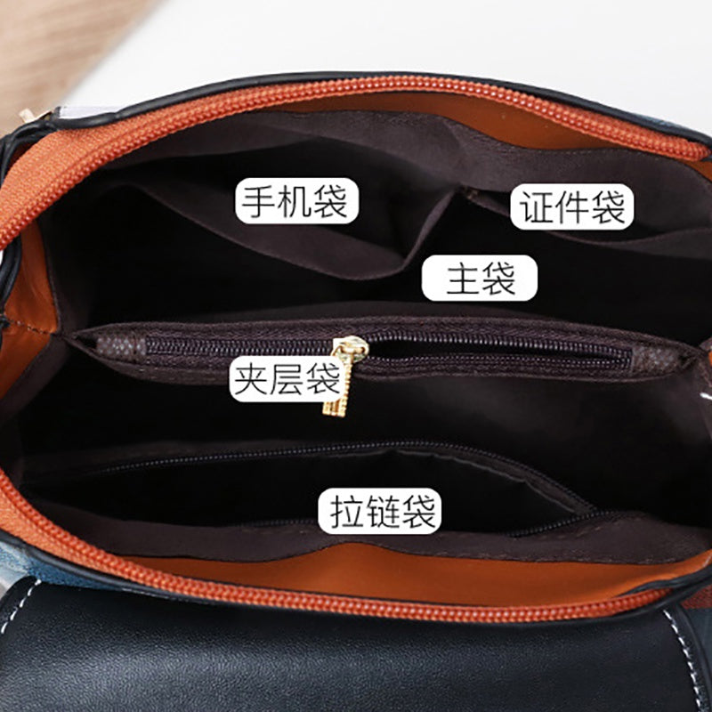 IELGY crossbody Korean fashion soft leather single and backpack