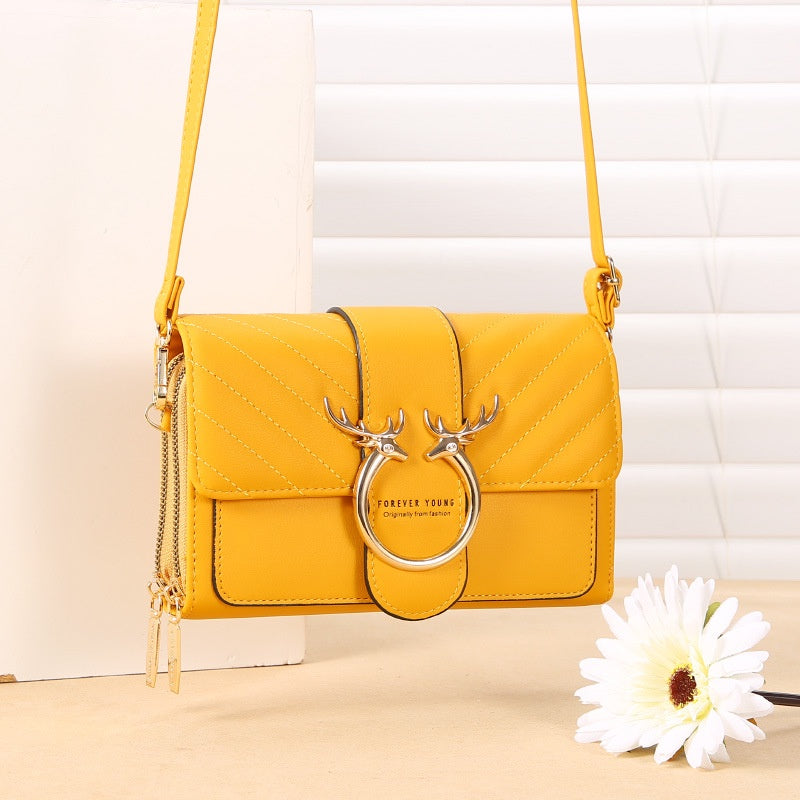 IELGY elegant simple summer texture fashion ladies multi-color optional wallet