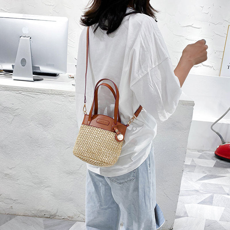 IELGY Woman's bag square all-match fashion plush chain rhombus Korean version one shoulder crossbody