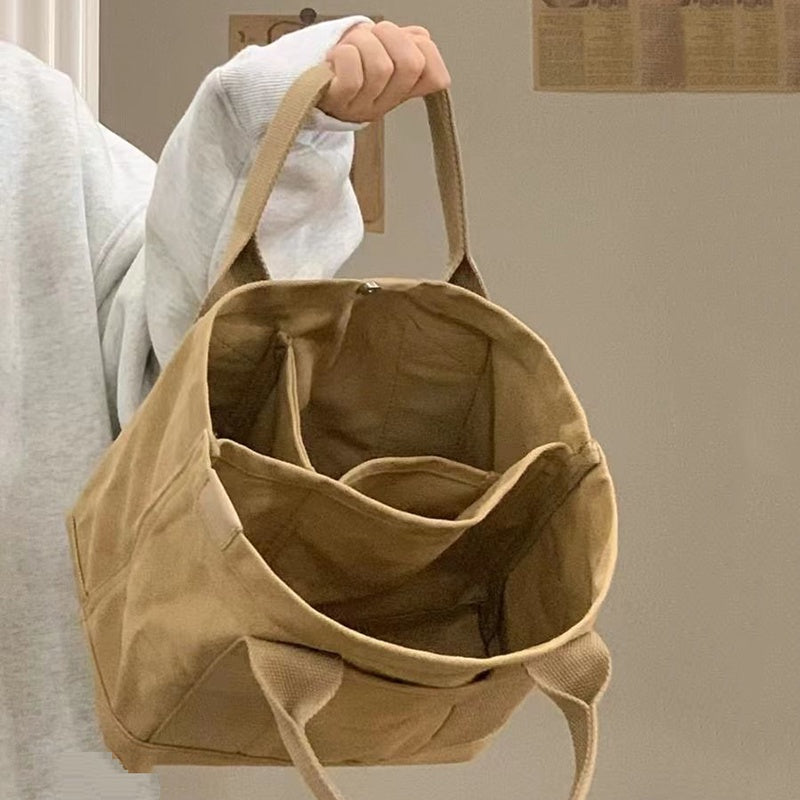 IELGY Canvas Bag Ladies Super Fire Tote Bag