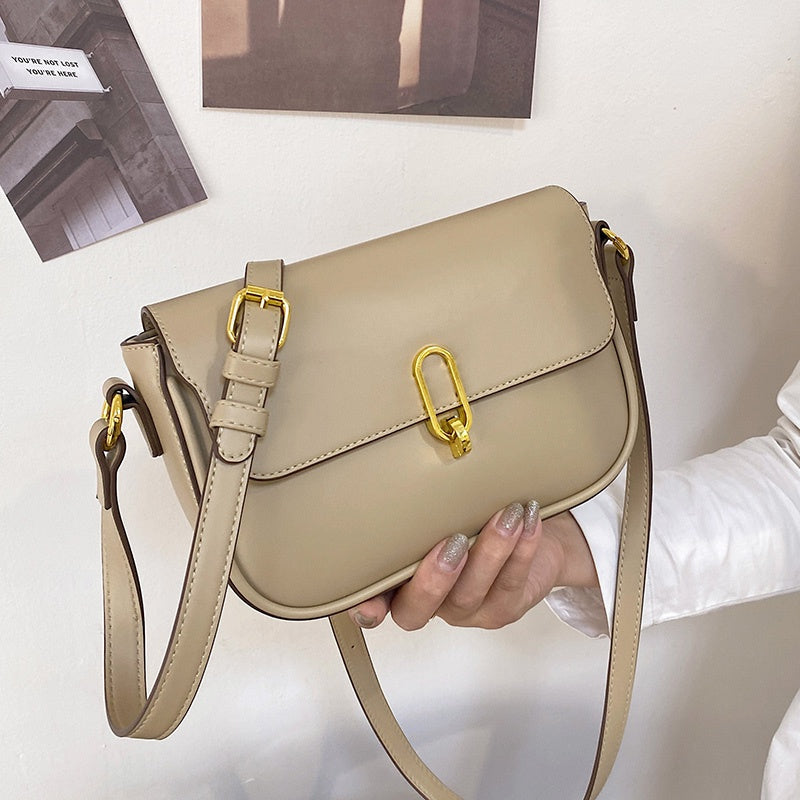 IELGY solid color female bag messenger bag shoulder bag fashion handbag