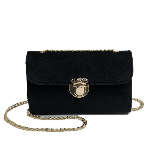Velvet bag Messenger bag chain bag