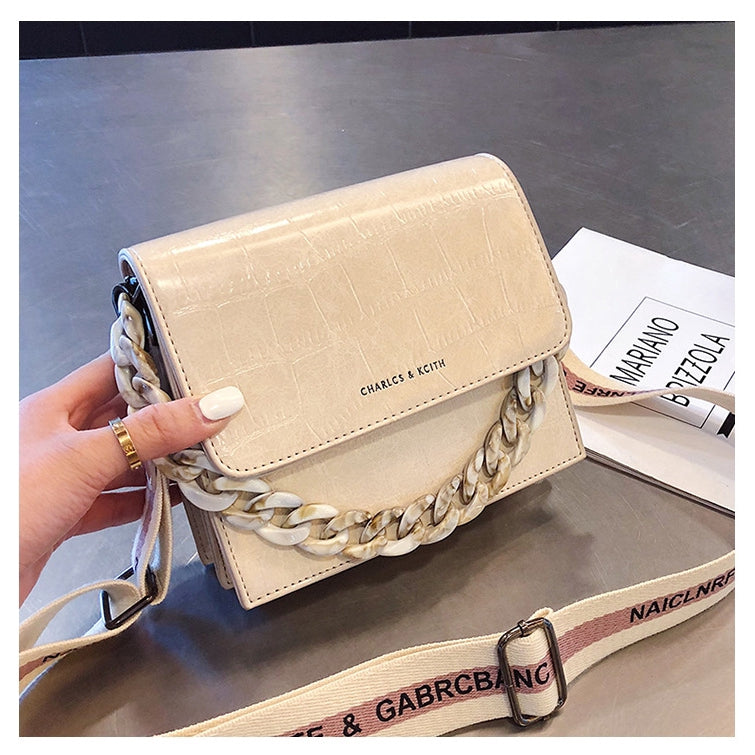 IELGY chain handbag crocodile shoulder diagonal bag